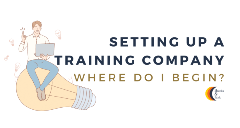 Setting Up a Training Company - Where do I begin